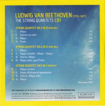 8CD/Doos Ludwig van Beethoven: The String Quartets (Live From Suntory Hall, Tokyo)