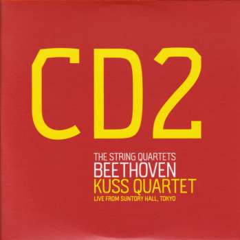 8CD/Doos Ludwig van Beethoven: The String Quartets (Live From Suntory Hall, Tokyo)
