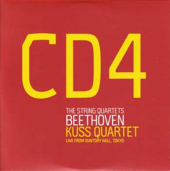8CD/Doos Ludwig van Beethoven: The String Quartets (Live From Suntory Hall, Tokyo)