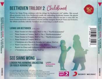 CD Ludwig van Beethoven: Trilogy 2: Childhood (Early Piano Works & Concetos)