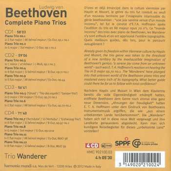 4CD Ludwig van Beethoven: Complete Piano Trios