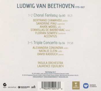 CD Ludwig van Beethoven: Triple Concerto, Choral Fantasy 