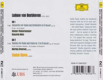 2CD Ludwig van Beethoven: Violin Concerto | "Kreutzer Sonata"