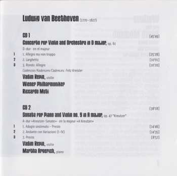 2CD Ludwig van Beethoven: Violin Concerto | "Kreutzer Sonata"