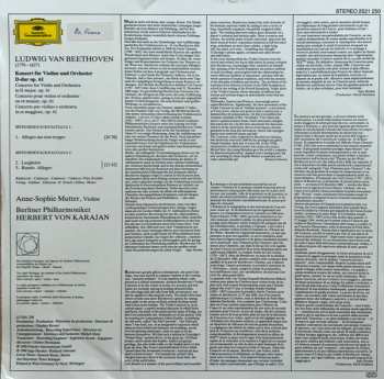 LP Ludwig van Beethoven: Violinkonzert = Violin Concerto