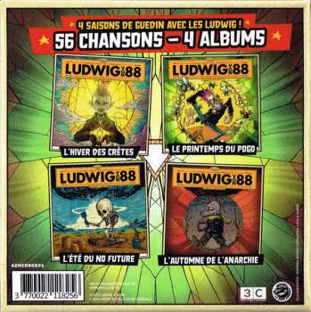 4CD/Doos Ludwig Von 88: Les Quatre Saisons