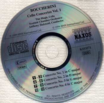 CD Scottish Chamber Orchestra: Cello Concertos Vol. 1 Nos. 1 - 4