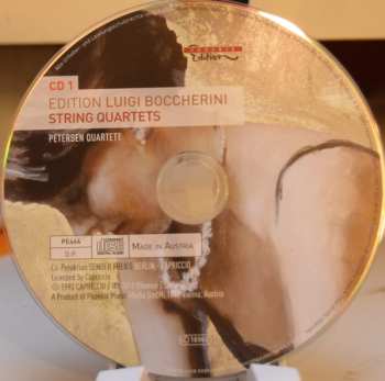 2CD Luigi Boccherini: Edition Luigi Boccherini - String Quartets : String Quintets