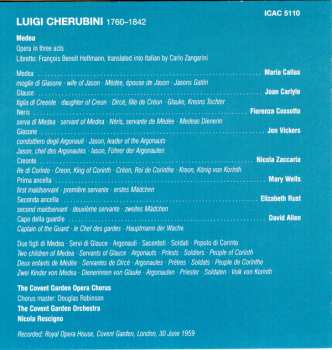 2CD Luigi Cherubini: Medea