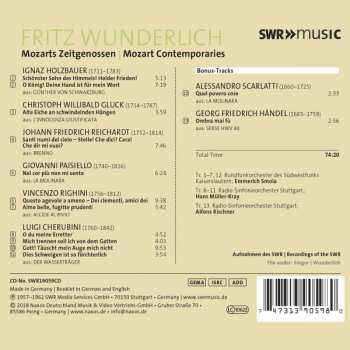 CD Fritz Wunderlich: Mozarts Zeitgenossen