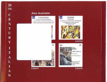 CD Luigi Dallapiccola: Complete Works For Violin And Piano, And For Piano