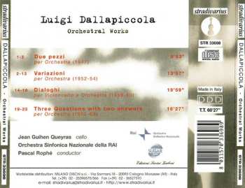 CD Jean-Guihen Queyras: Due Pezzi – Variazioni – Dialoghi – Three Questions With Two Answers