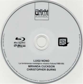CD/Blu-ray Luigi Nono: La Lontananza Nostalgica Utopica Futura