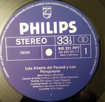 2LP Luis Alberto del Parana y Los Paraguayos: Luis Alberto Del Paraná Y Los Paraguayos