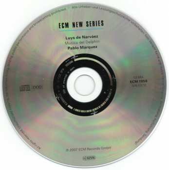 CD Pablo Márquez: Musica Del Delphin