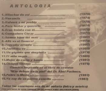 CD Luis Enrique Mejía Godoy: Antologia Un Son Para Mi Pueblo
