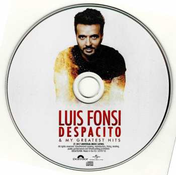 CD Luis Fonsi: Despacito & My Greatest Hits