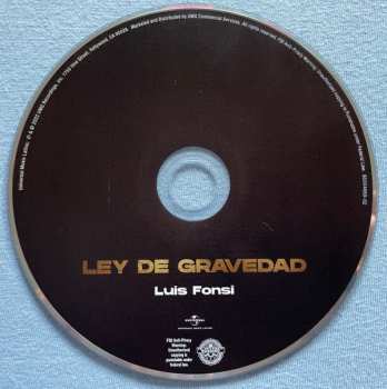 CD Luis Fonsi: Ley De Gravedad
