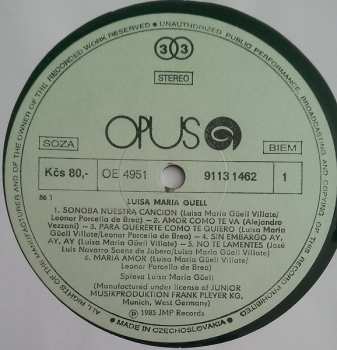 LP Luisa María Güell: Luisa María Güell