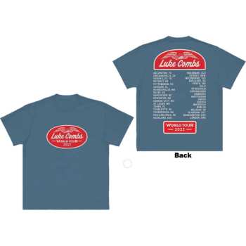 Merch Luke Combs: Luke Combs Unisex T-shirt: Tour '23 Wings (back Print & Ex-tour) (small) S