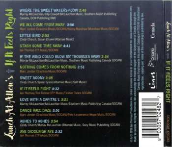 CD Lunch At Allen's: If It Feels Right