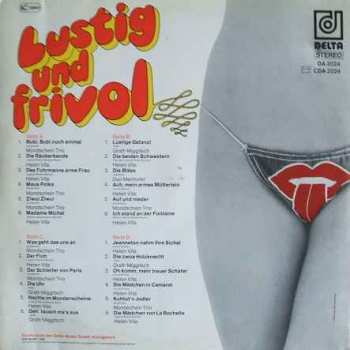 2LP Various: Lustig Und Frivol - Freche Lieder (Nur Für Erwachsene) (2xLP)