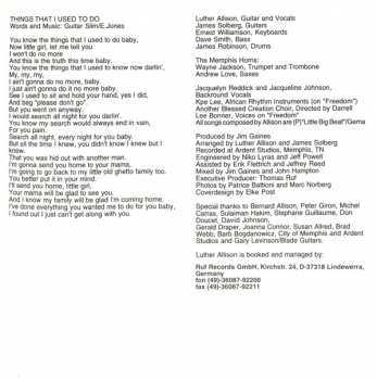 CD Luther Allison: Bad Love