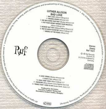 CD Luther Allison: Bad Love