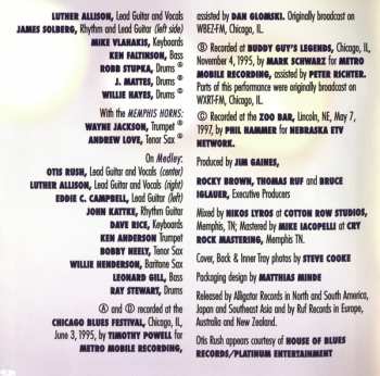 2CD Luther Allison: Live In Chicago