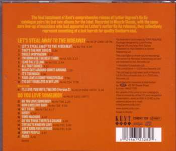 CD Luther Ingram: Let's Steal Away To The Hideaway / Do You Love Somebody