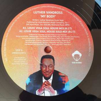 2LP Luther Vandross: My Body (Louie Vega Remix)