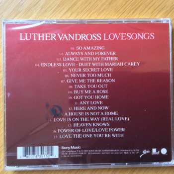 CD Luther Vandross: Love Songs