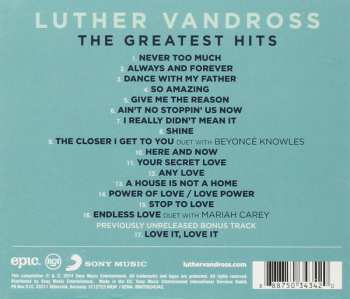 CD Luther Vandross: The Greatest Hits