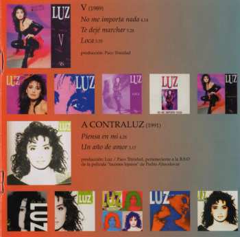 2CD Luz Casal: Pequeños, Medianos Y Grandes Éxitos