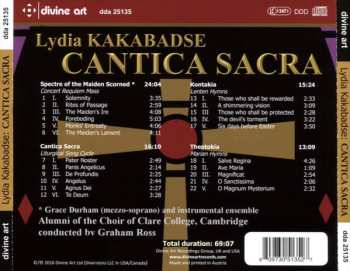 CD The Choir Of Clare College: Cantica Sacra
