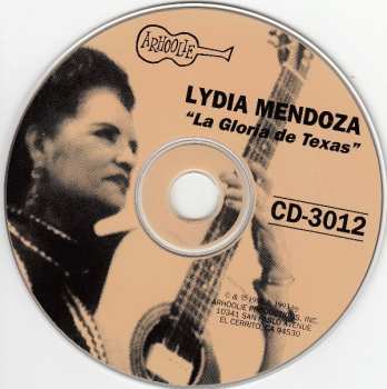 CD Lydia Mendoza: La Gloria De Texas