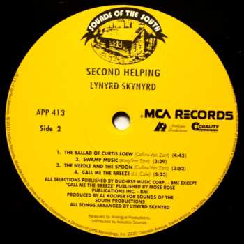 LP Lynyrd Skynyrd: Second Helping