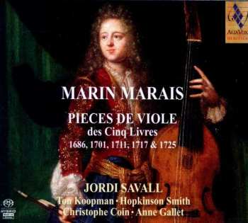 Doos/5SACD Christophe Coin: Pièces De Viole Des Cinq Livres (1686 - 1725)