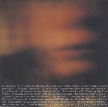 CD M. Walking On The Water: Elysian