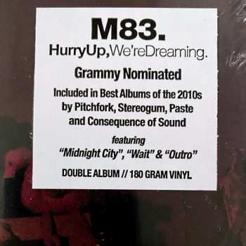 2LP M83: Hurry Up, We're Dreaming.