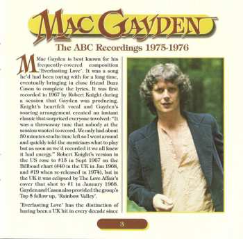 2CD Mac Gayden: Skyboat / Hymn To The Seeker