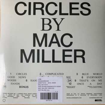 2LP Mac Miller: Circles CLR | LTD