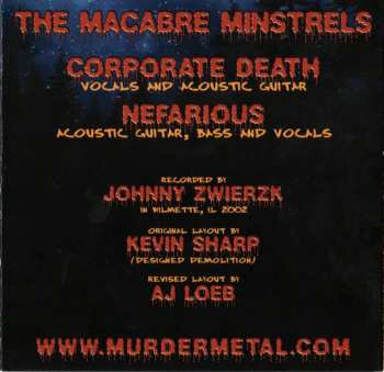 CD Macabre: Morbid Campfire Songs