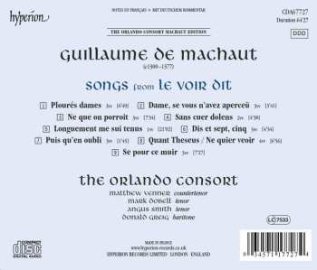 CD Guillaume de Machaut: Songs From Le Voir Dit
