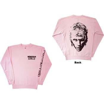 Merch Machine Gun Kelly: Machine Gun Kelly Unisex Sweatshirt: Pink Face (back & Sleeve Print) (large) L