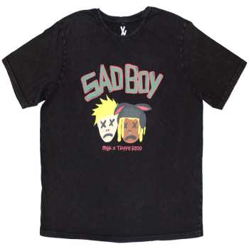 Merch Machine Gun Kelly: Stone Wash T-shirt Sad Boy