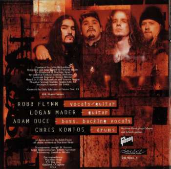 CD Machine Head: Burn My Eyes