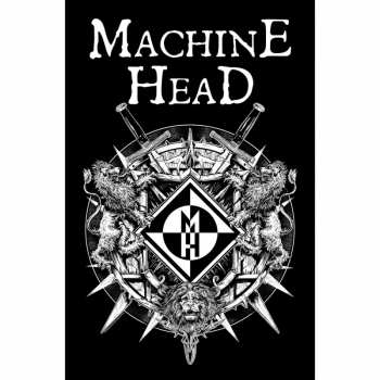 Merch Machine Head: Textielposter Crest