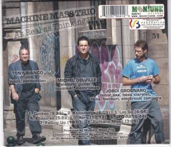 CD Machine Mass Trio: As Real As Thinking