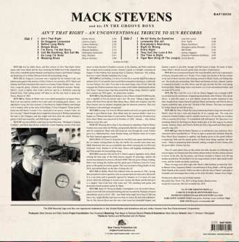 LP Mack Stevens & His In The Groove Boys: Ain't That Right (An Unconventional Tribute To Sun Records)